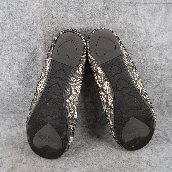 Rocket Dog Shoes Womens 6.5 Ballet Flats Slip On Lace Round Toe Casual Comfort - Picture 9 of 11